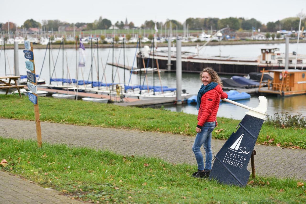 Thuiskomen, Genieten Aan Het Water Maaseik Eksteriør billede